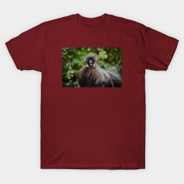 Silky fowl T-Shirt by Wolf Art / Swiss Artwork Photography